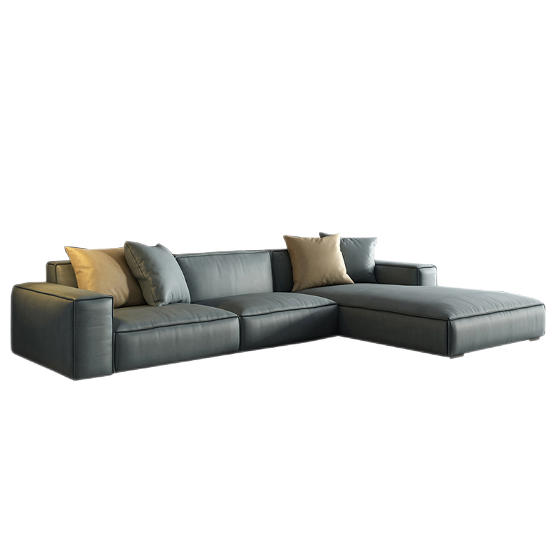 伊琦美 沙发 布沙发 意式极简沙发客厅布艺沙发免洗科技布三人沙发组合小户型现代简约沙发组合 双人+贵妃(2.8米*1.7米) 免洗科技布+实木框架