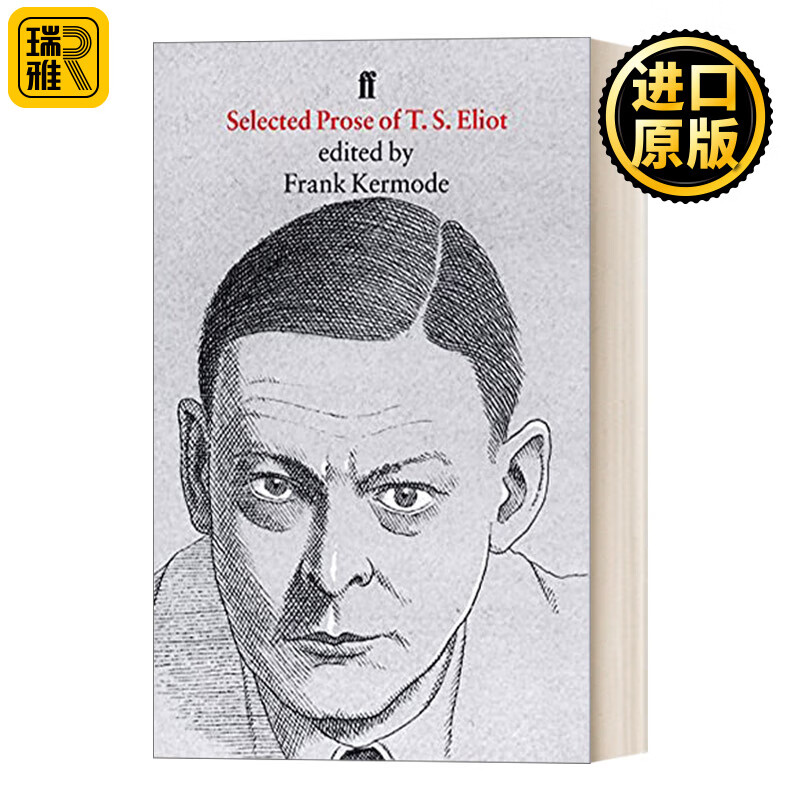eliot t.s.艾略特批评文集 英文版  英文原版 进口原版