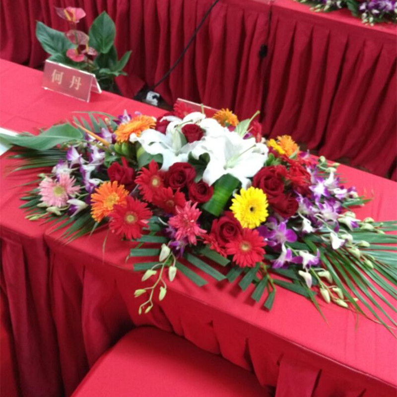 热带之恋rdzllove热带之恋鲜花商务台花会议桌花签约鲜花宴会同城配送