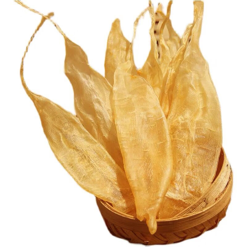 大口赤嘴鳘手选鱼胶野生深海老鱼胶老花胶鱼鳔肚月子滋补干货 50克干