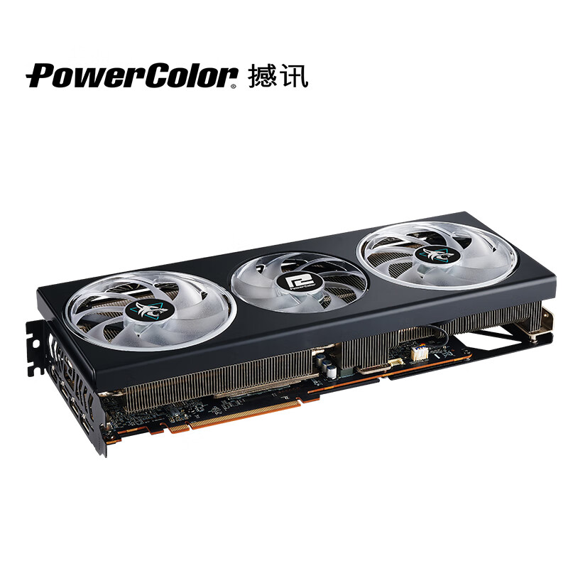 撼讯（PowerColor）AMD RADEON RX 7800XT 16GB 暗黑犬次旗舰黑神话悟空游戏电竞显卡