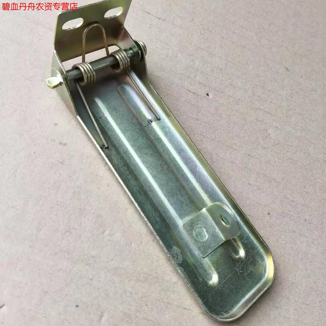 脚踏板单缸机三轮四轮拖拉机五征时风微耕机加强型踏 【油门踏板1个】