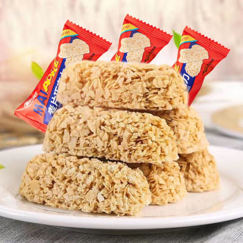 麦片巧克力酥麦燕棒整箱多种抹茶海苔网红年货零食批发【原味】麦片