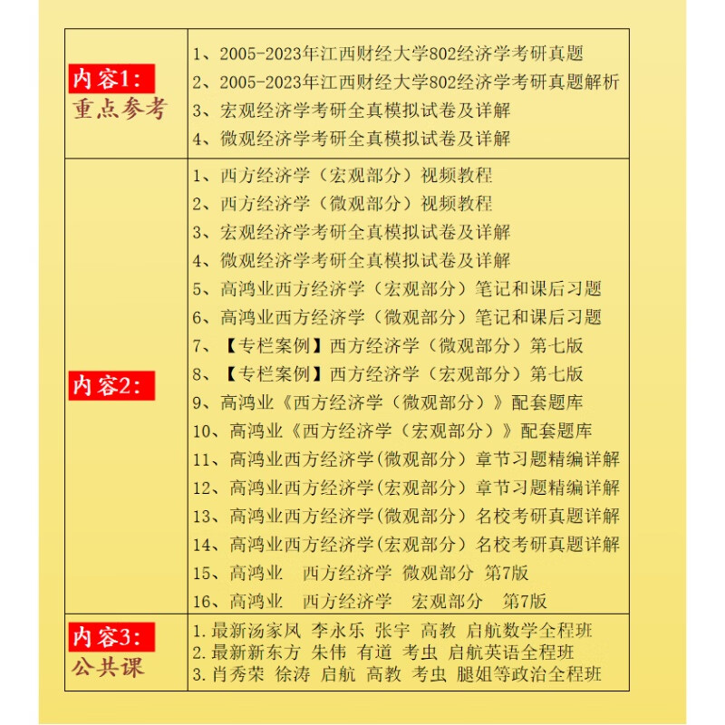 2024江西财经大学802经济学基础考研