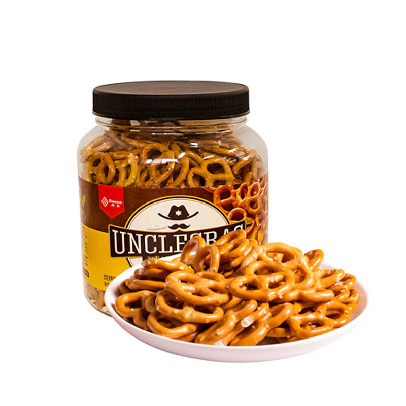 丹夫伯力爵德式碱水面包结德国饼干圈蝴蝶结蛋糕装饰代餐小零食品 200