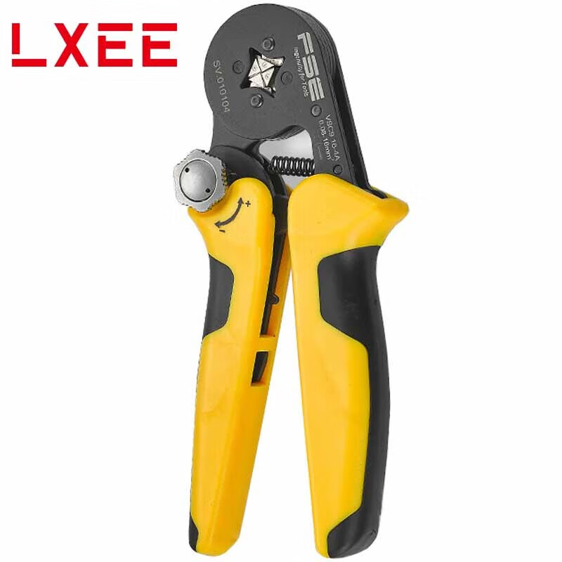 lxee 端子压线钳自调式四角压接钳vsc9 16-4a管型针型接线钳省力 16