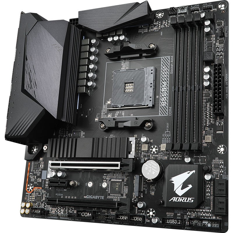 技嘉 小雕PRO-P B550M AORUS PRO-P 主板 支持 CPU 5600X/5800X 显卡3060/3070（AMD B550/socket AM4）