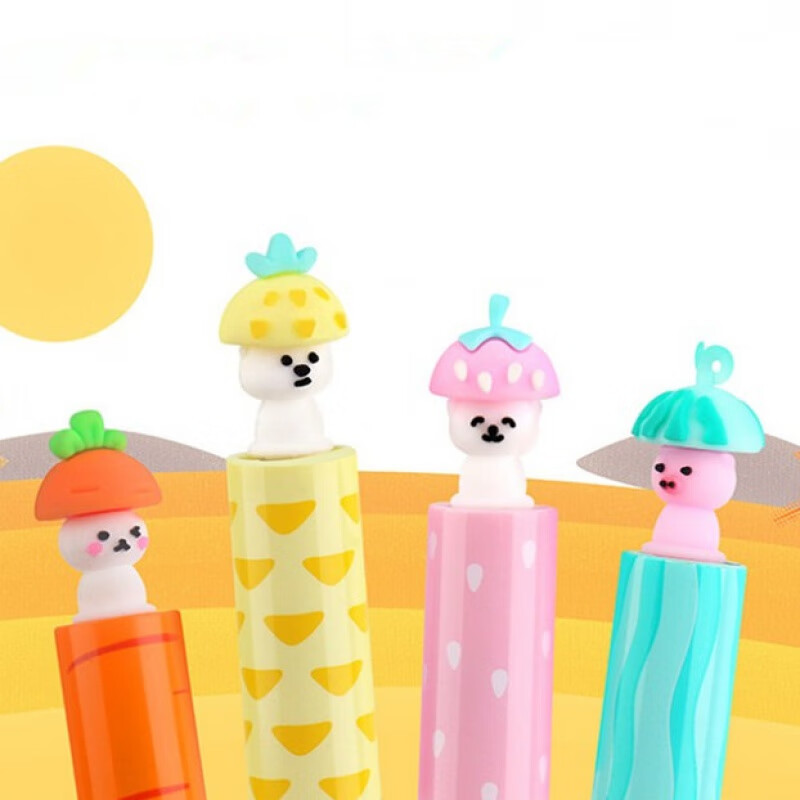 百今正品DS文具自控墨正姿墨囊钢笔躲猫猫顶果果学生练字办公文具DS751宫廷猫中国风 顶果果钢笔4支 0.5mm  官方标配 暗尖