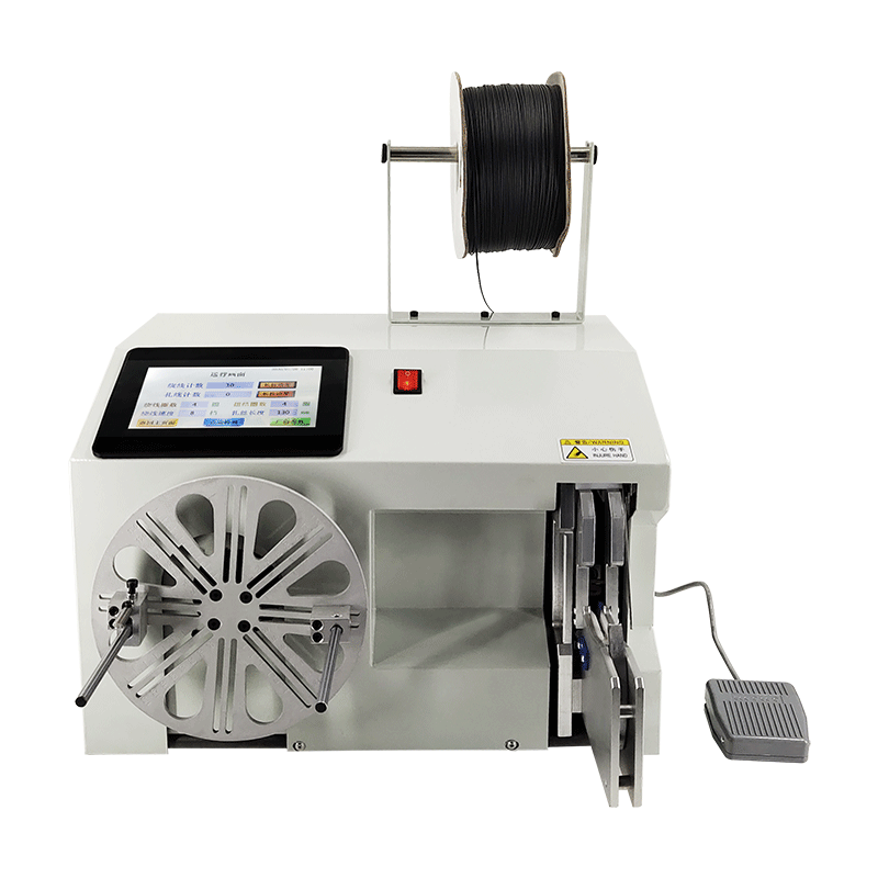 全自动绕线扎线机电源线usb数据线束网线多功能绑线扎带绞线机 按键版