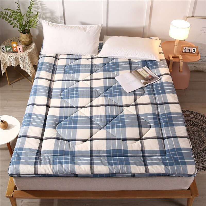 新疆长绒棉全棉棉花床褥子加厚可折叠棉花床垫被棉絮垫学生单人床上