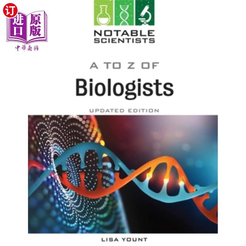海外直订a to z of biologists, updated edition
