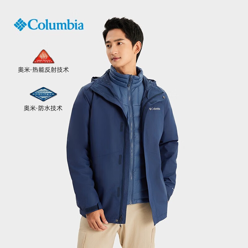 Columbia���ױ��ǳ������25�ﶬ�����ˮ��ů700�������ڵ�����һ���� XE1504-465 L 180/100A /�ڵ�����101g