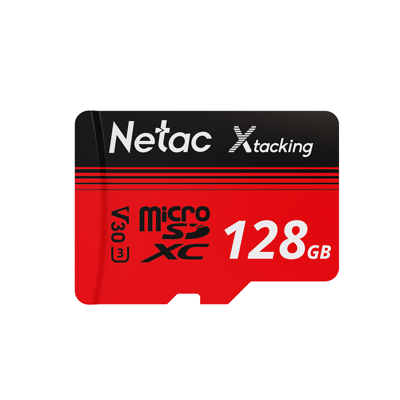 Netac 朗科 长江存储系列 P500 Micro-SD存储卡 128GB（UHS-I、V30、U3、A1）