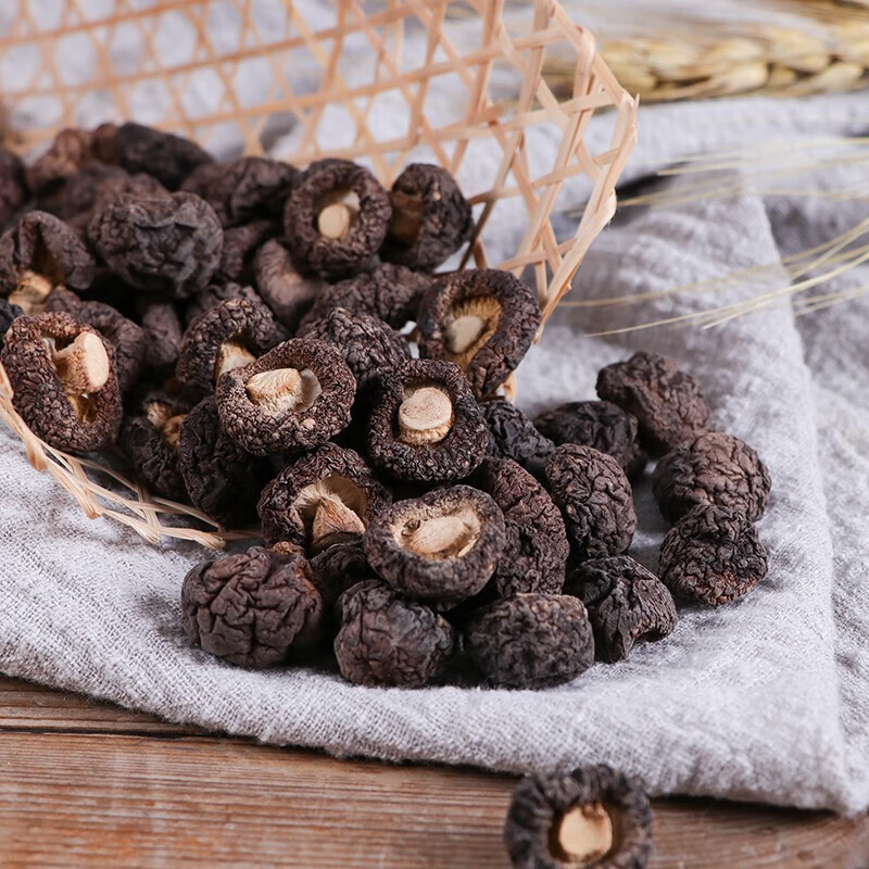 珍珠菇(小香菇)干货220g 山珍食用菌菇煲汤火锅炒菜食