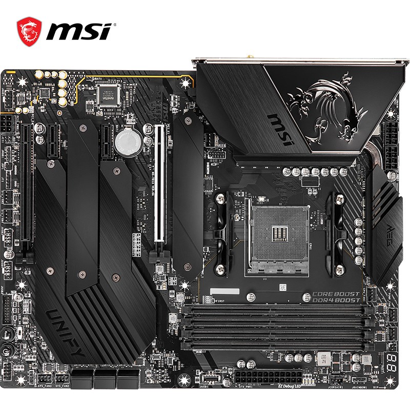 微星(msi) meg b550 unify暗影板电脑主板 支持wifi6 cpu5950x/5900x