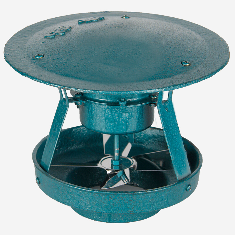 赋敬家用烟囱吸烟筒引风机火炕烟筒引风机农村小型倒烟排炉子 铸铁款