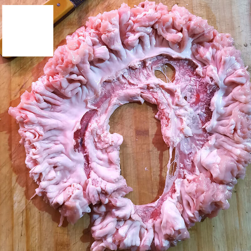 虎钢馋新鲜土猪鸡冠子油肠油花油炼油渣出油率高带淋巴生鲜网红食品