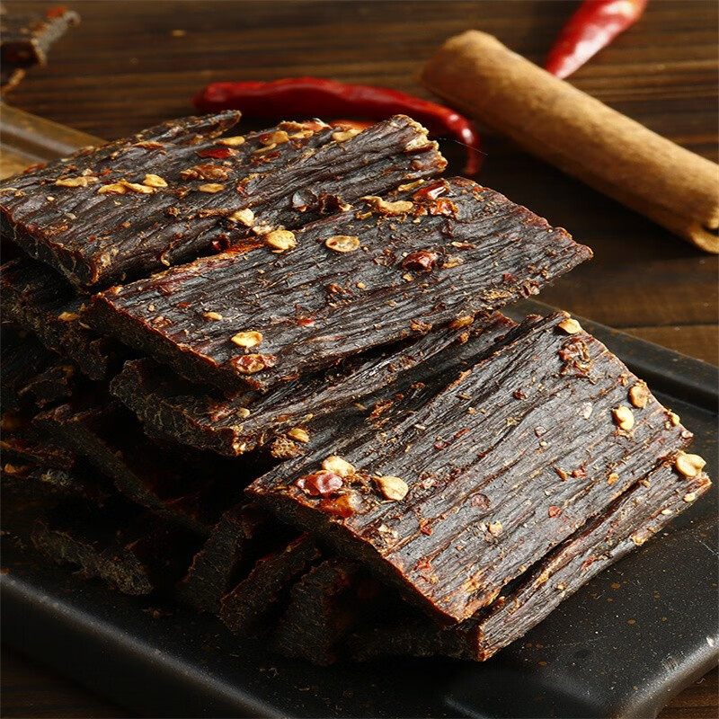 禾澹西藏特产风干牛肉干超干手撕耗牛肉干正宗牦零食肉脯散装 麻辣味