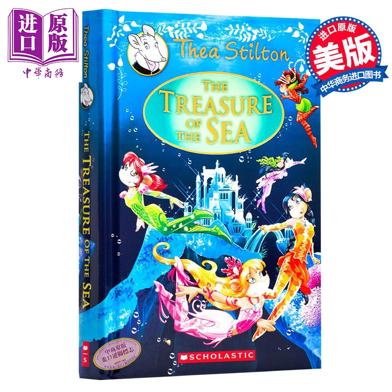 预售 theastiltonse5thetreasureofthesea 女版老鼠记者第二季05 英文
