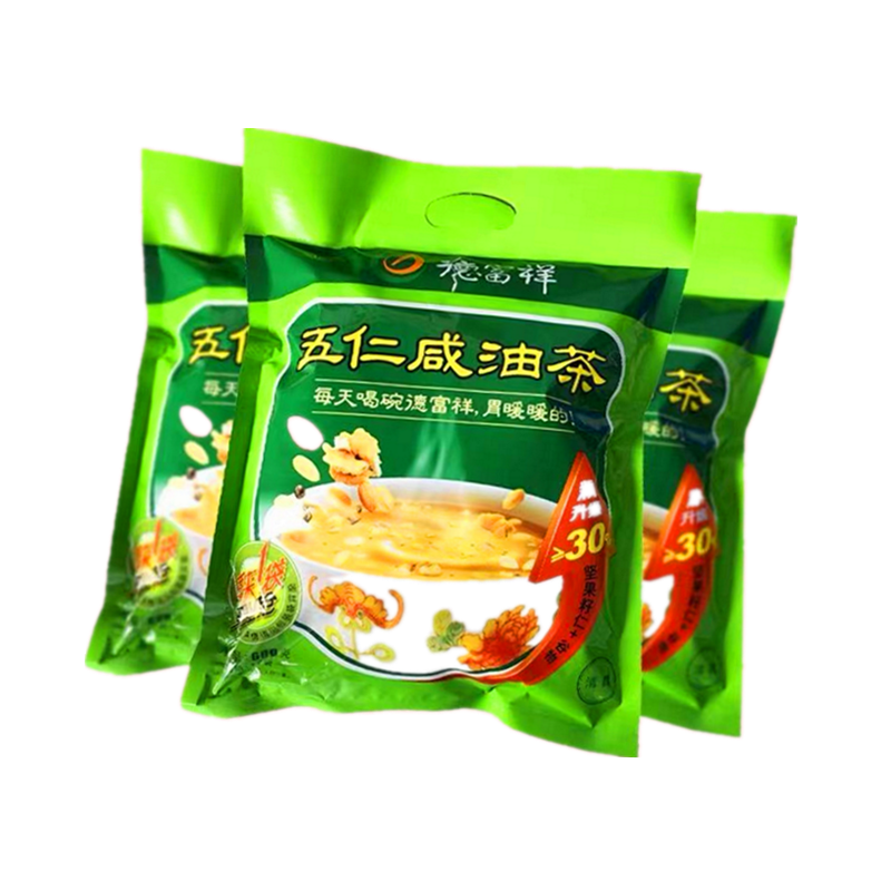 德富祥西安油茶陕西特产营养早餐680g即食营养早餐 八宝