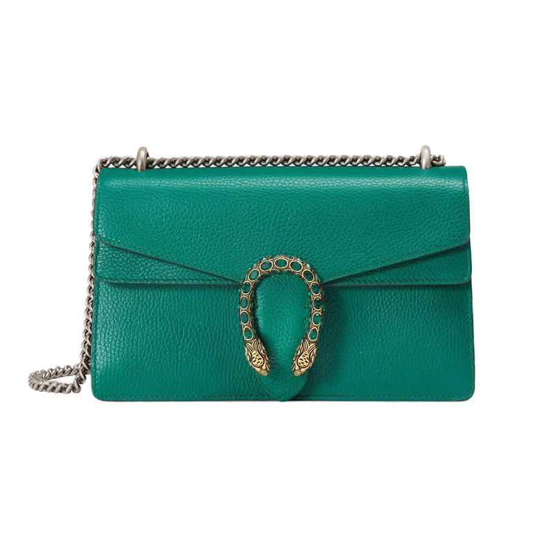 Gucci 古驰()女包 Dionysus系列绿色皮革酒神包单肩斜挎包 400249 Caogx 3120