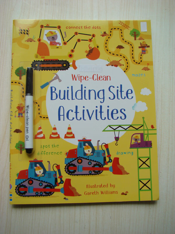 wipe clean可擦写幼儿童描红练习