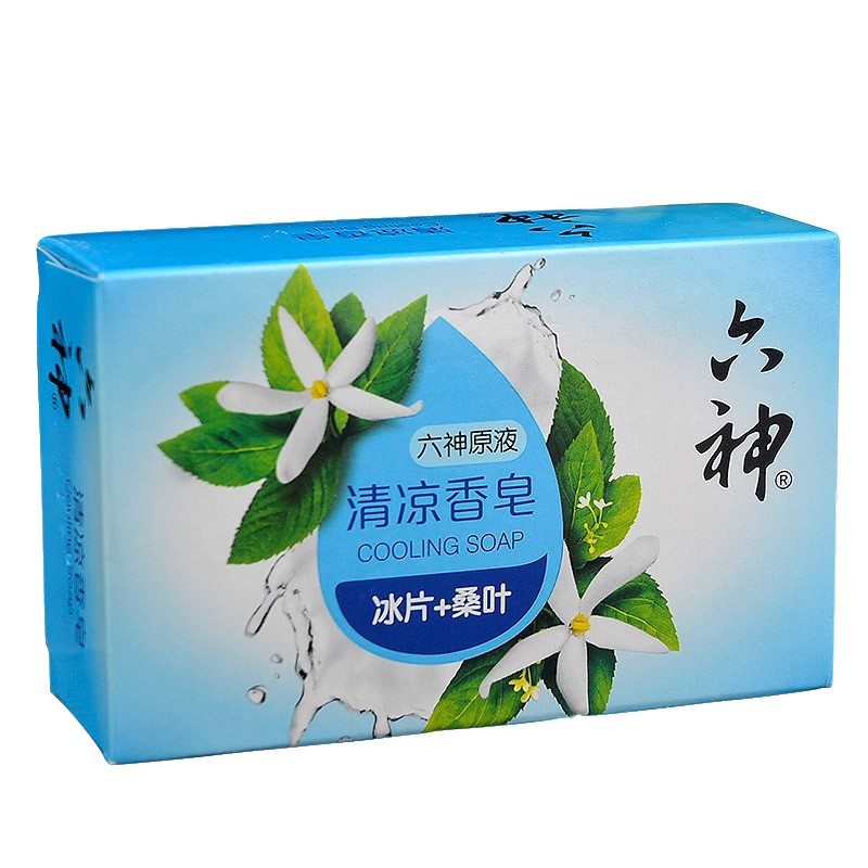 六神清凉香皂 125g (新老包装随机) 1盒
