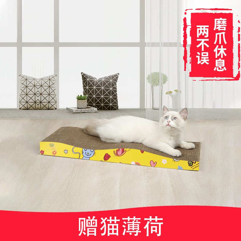 迪熊先生宠物猫抓板这个猫抓板大吗？