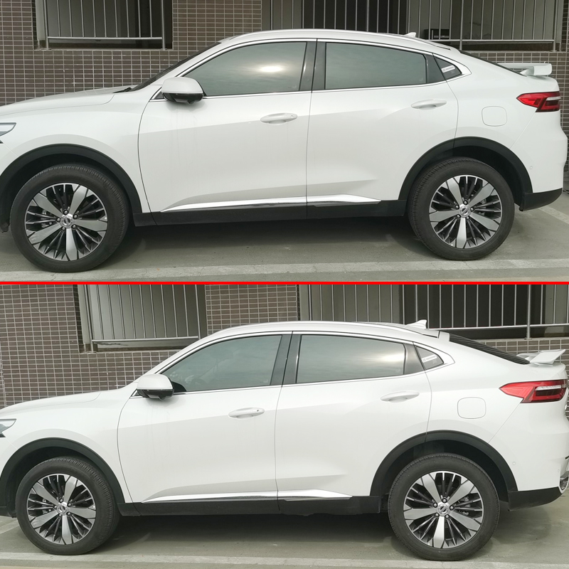 小(mi)生态通用适用于哈弗f7x改装尾翼长城vv7gt尾翼免打孔烤漆定风翼