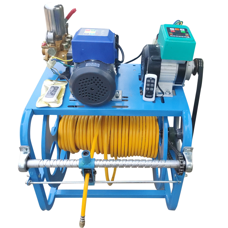 全自动打药机48v60v汽油高压农用电动收管新式喷药农药果园喷雾器