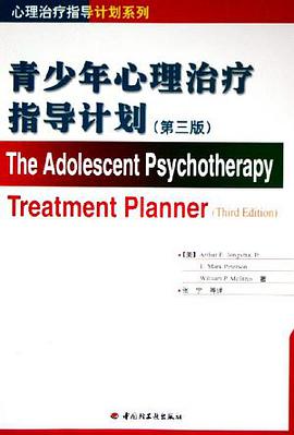 正版现货青少年心理治疗指导计划 琼斯玛 轻工业出版社 9787501948659