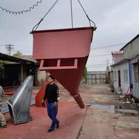 定制适用工地塔吊混泥土料斗砂浆灰料斗多功能斗配件钢丝绳不含斗子