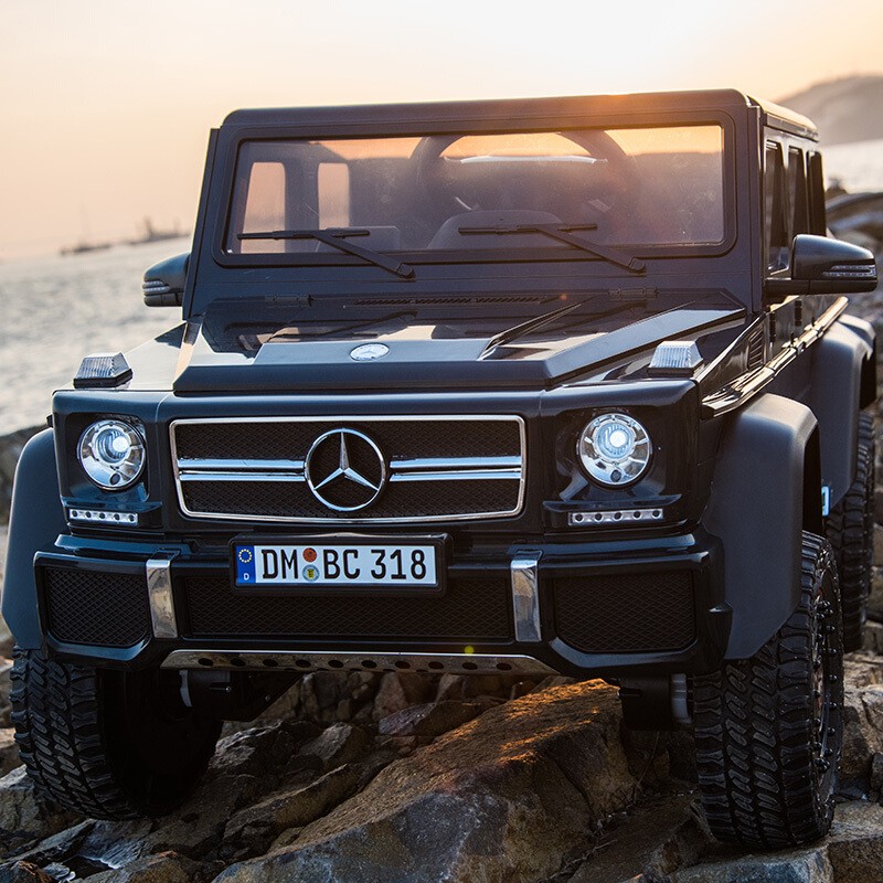 宝宝帅儿童电动汽车六轮可坐人超大号越野车自驾遥控车玩具车童车大g6