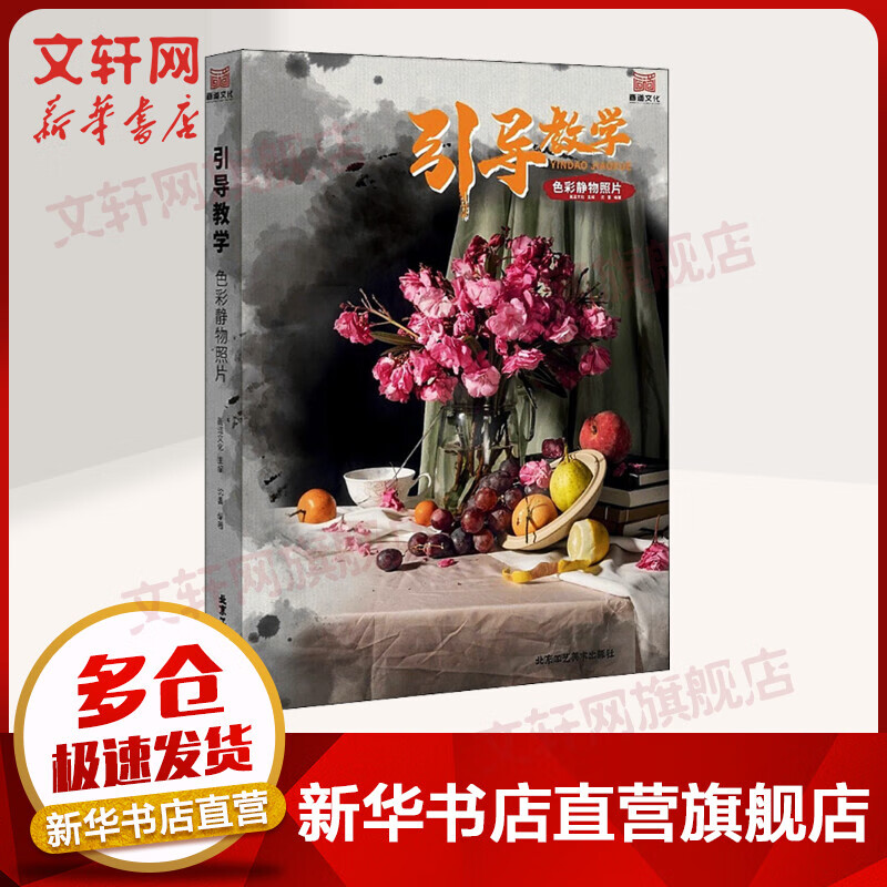 引导教学 色彩静物照片 单体组合水果蔬菜花卉杂物场景色彩写生素材 美术高考联考教材教程书籍 画道文化 沈雷 北京工艺美术出版社
