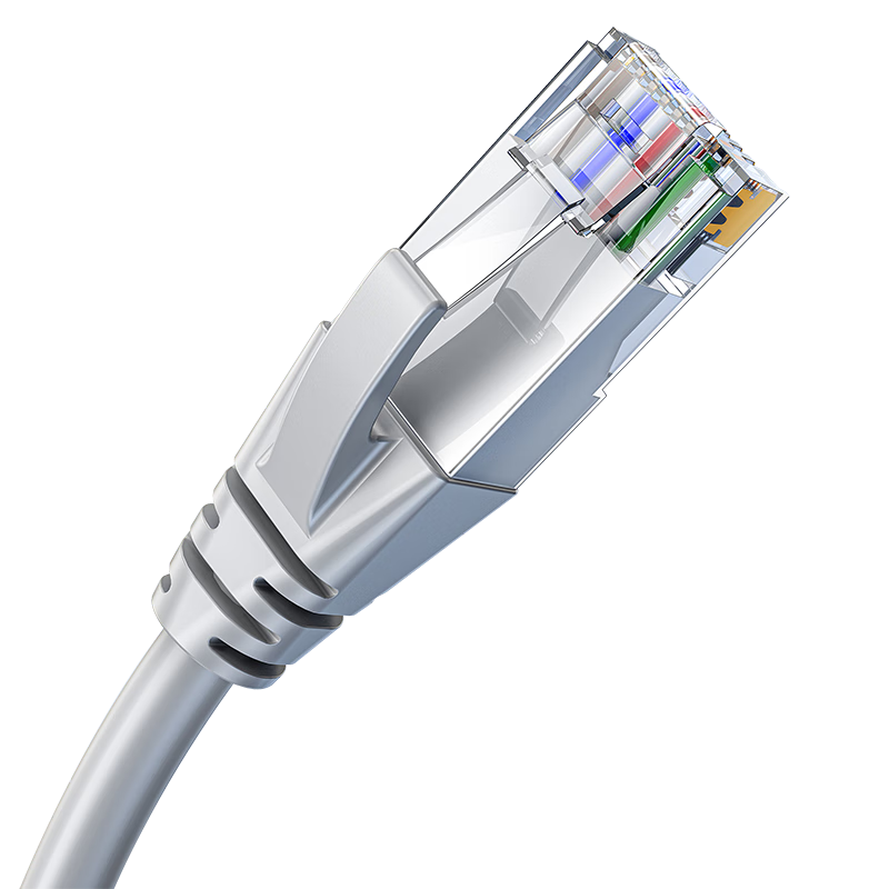 JH 晶华 六类CAT6 千兆网线 15m 灰色