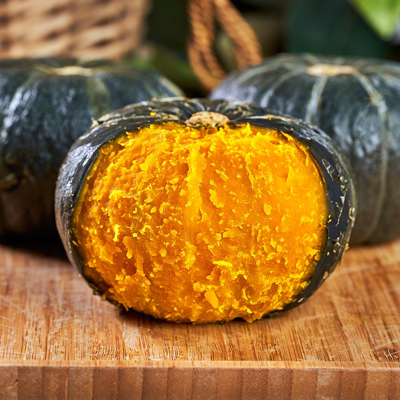 张小壮 贝贝南瓜 精选栗香老南瓜 惠和板栗小南瓜 新鲜蔬菜香甜软糯  精选3斤 3斤 单个300g以上