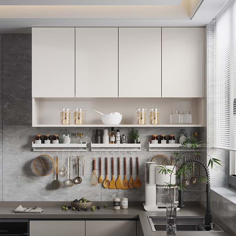 厨房吊柜墙壁柜厨房灶台柜一体壁挂柜子墙 【pur封边工艺蜂窝铝板】寄