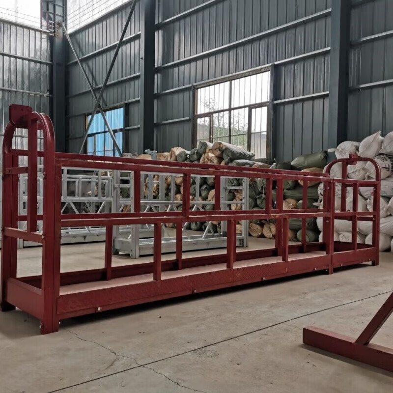 圣科莱电动吊篮提升机单人喷涂镀锌高空作业建筑施工 红色 施工 红色