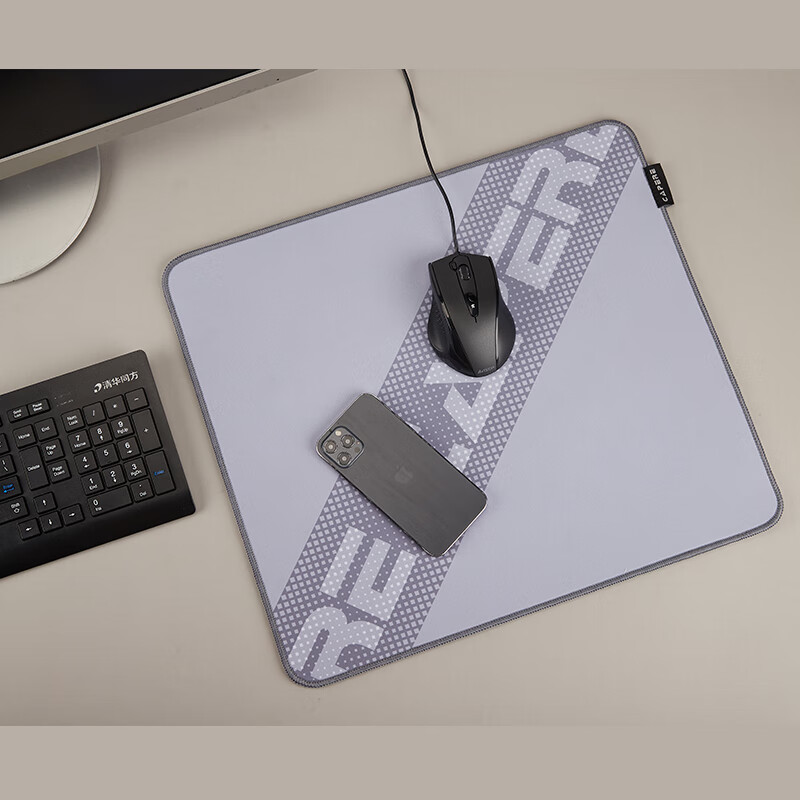 防水特氟龙【棉感】细面垫-灰色