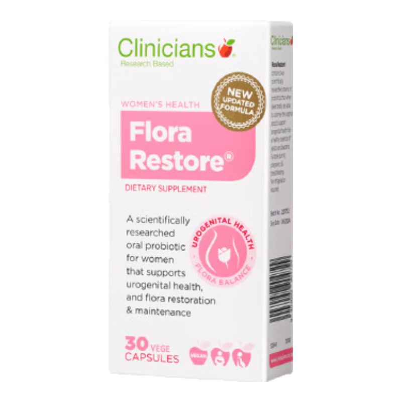 科立純 Clinicians 女性益生菌膠囊成人婦科30粒*2盒陰道乳酸桿菌霉菌膠囊私處護(hù)理孕婦可用 金標(biāo)女益30粒