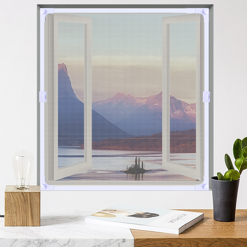 至舒自粘磁铁纱窗纱网自装磁吸蚊沙窗家用磁性简易窗户门帘隐形窗帘