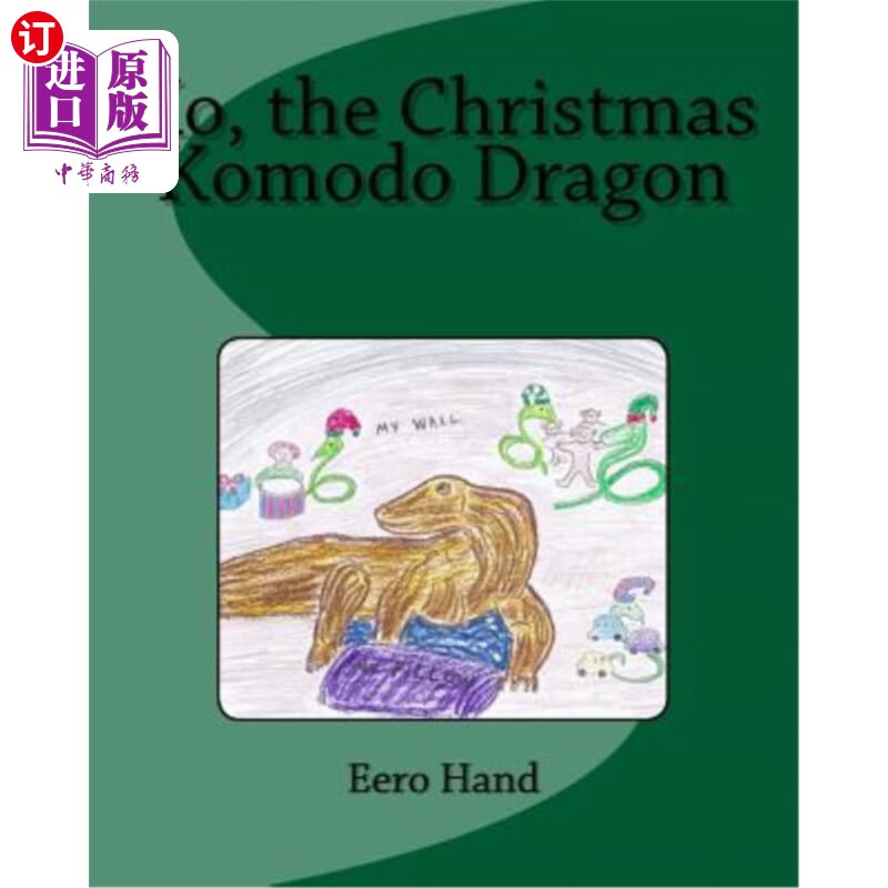 海外直订ko, the christmas komodo dragon 科,圣诞科莫多龙