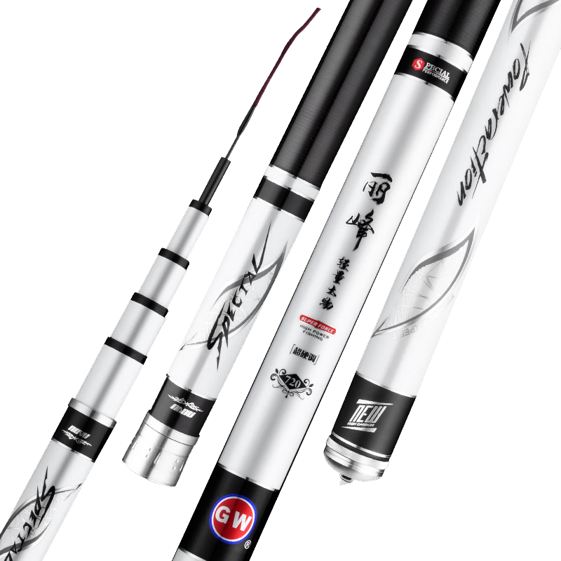 光威（GW）鱼竿手竿7.2米丽峰轻量大物竿超轻超硬19调鲢鳙竿钓鱼杆台钓竿