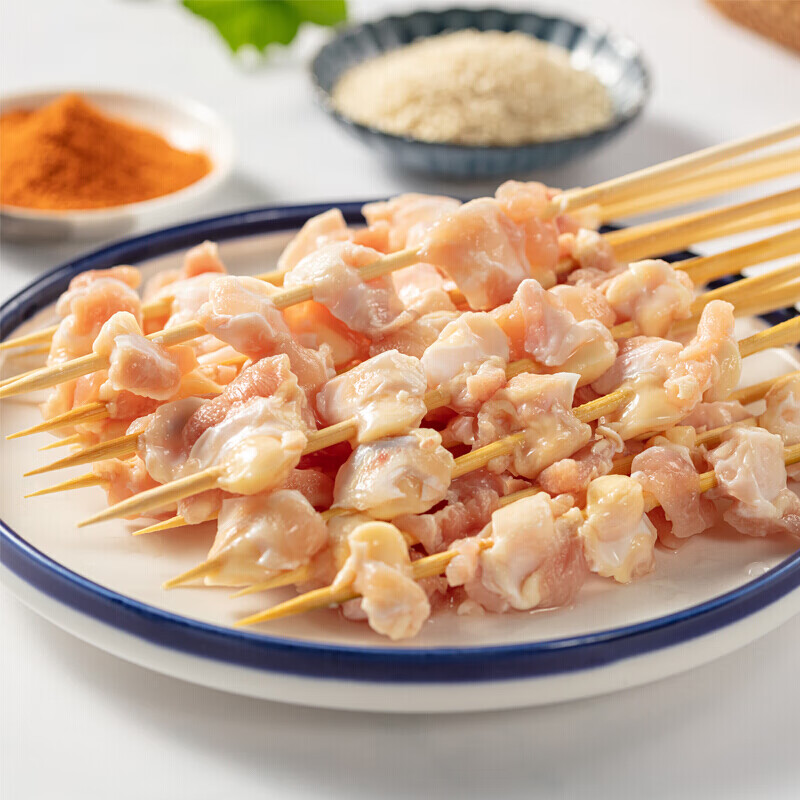 益客多(yikeduo)年货掌中宝串鸡软骨新鲜bbq铁板烧烤火锅食材半成品20