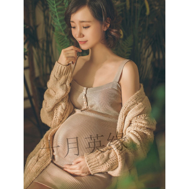 2022新款孕妇照服装孕妇拍照服装新款在家拍孕妇装艺术照服装孕妈咪大