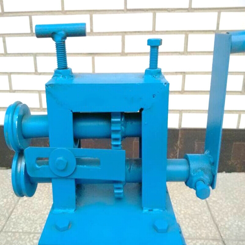 oloey 手动卷板机小型咬口机卷圆机白铁皮保温压边机铝皮卷筒机卷管机