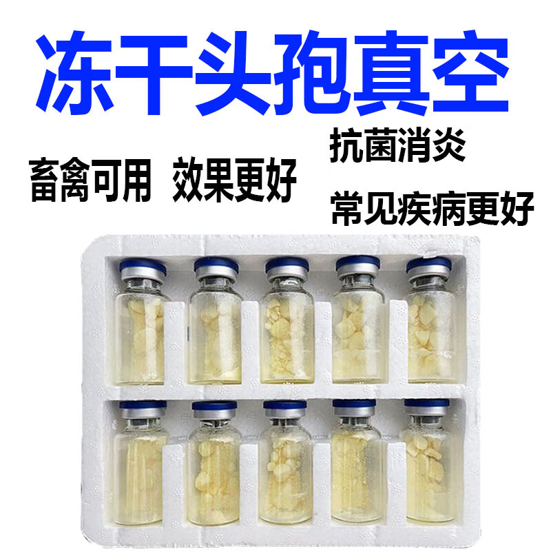 兽用头孢噻呋钠冻干粉猪消炎牛羊呼吸道疾病混合感染高热链球菌病 1盒