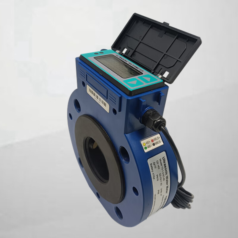 智能卡片式超声波水表nb无线流量计液体消防水灌溉计量表夹持式 dn65