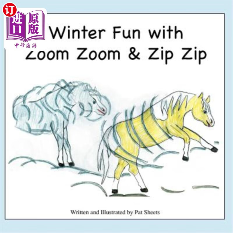 海外直订winter fun with zoom zoom & zip zip 冬季乐趣与zoom zoom