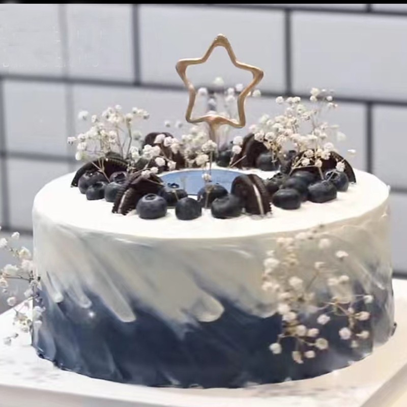 蛋糕全国预定同城配送男士父母爱人儿童定制当日送达 森系奥利奥(新款